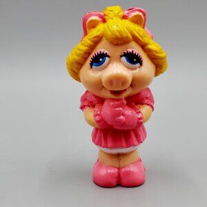 Pvc Figure Cake Topper Baby Miss Piggy Mini Fig Muppet Babies 2" Muppets